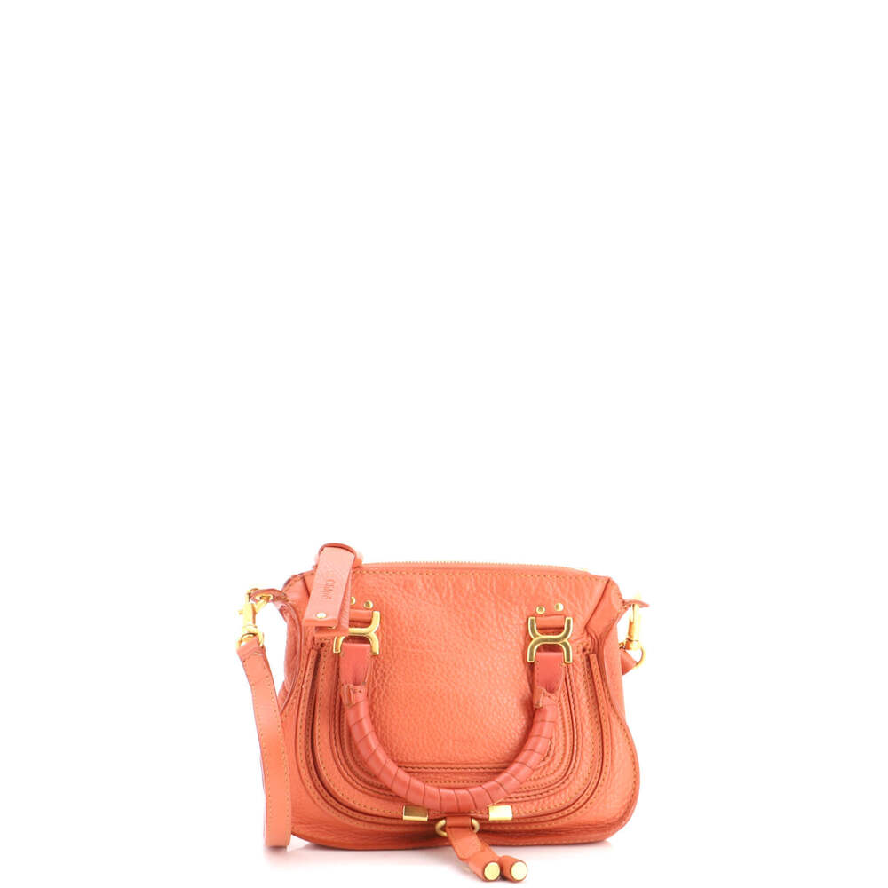 Chloe Baby Marcie Satchel Leather